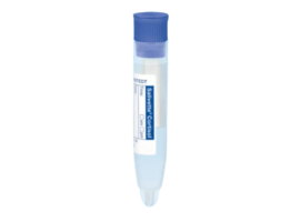 Tubo Salivette® Cortisol Para Coleta De Saliva Com Rolo De Fibras Sintéticas Tampa Azul - 100 Und - 1.1534.500 - Sarstedt