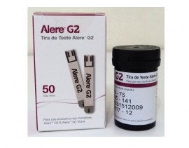 Tiras De Teste Alere G2 Para Glicemia -  50 Unid - Alere