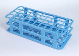 Estante Plastica Para 40 Tubos De 20 Mm Azul - Cral