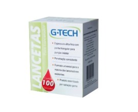 Lancetas Para Lancetador - 28G - 100 Unid - G-Tech