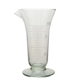 Cálice De Vidro Graduado - 125 Ml - Laborglas