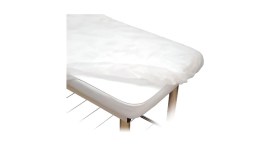 Lençol Tnt Elástico Branco - 210 X 90 Cm 20 Gr - 10 Und - Protdesc