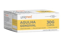 Agulha Curta Gengival - 30 G 