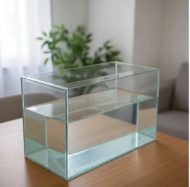 Aquário N°4 Retangular Para Peixes E Plantas - 13 Litros