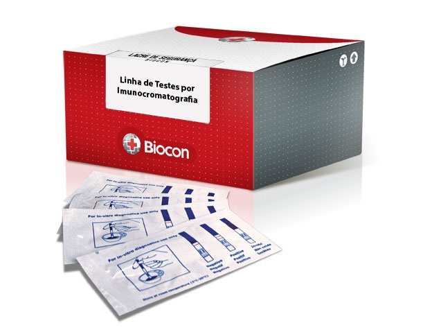Beta HCG - Teste Gravidez em Cassetes - 50 Testes - Biocon