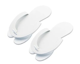Chinelo Eva Descartável Branco - 50 Pares