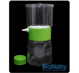 Sistema Para Filtração Á Vácuo Em Plástico 0,22µm  - 500 Ml - Bionaky