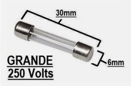 Kit 20 Fusível Grande 