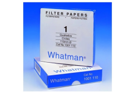 Papel Filtro Qualitativo Gr 1 -  125 Mm - 100 Unid - Whatman