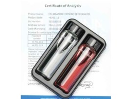 Kit De Verificação De Calibração Para Checker Cloro Livre - Hi701-11 - Hanna