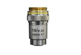 Lente Objetiva Acromática Aumento 10 X - Biofocus