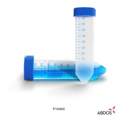 Tubo Cônico Pp/Hdpe Transparente Estéril ( Livre De Dnase, Rnase) - 50 Ml - 25 Und - Abdos