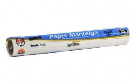 PAPEL MANTEIGA ROLO - 29 CM X 7,5 METROS